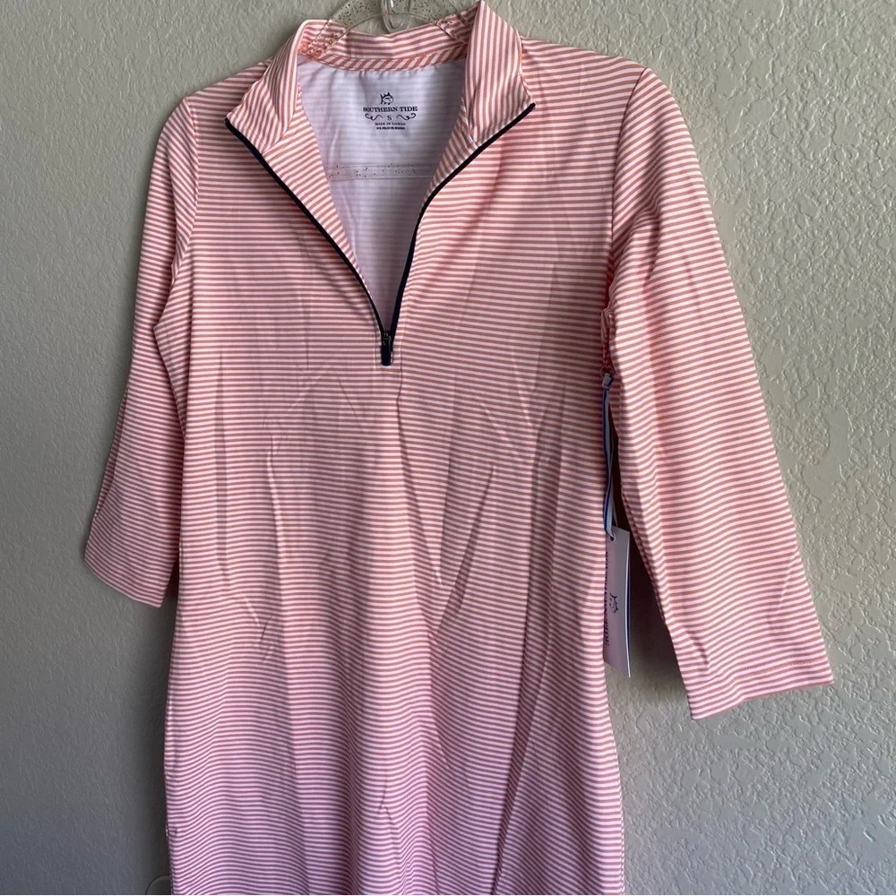 SOUTHERN TIDE ADIE PERFORMANCE KNIT DRESS NWT Citrus Punch